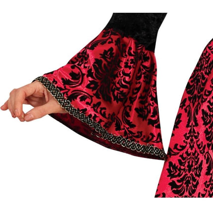 Vestito da vampiro per Halloween da donna rosso