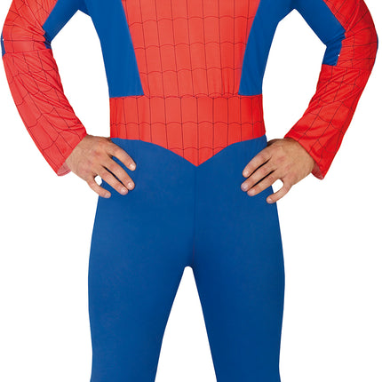 Costume da Spiderman Rosso Blu Uomo