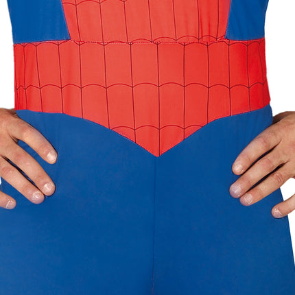 Costume da Spiderman Rosso Blu Uomo