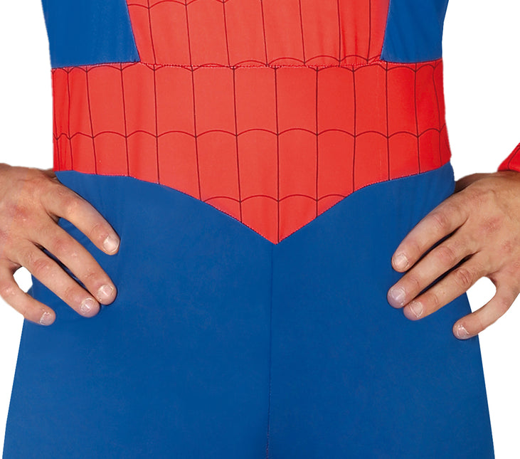 Costume da Uomo Spiderman Rosso Blu