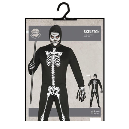 Costume di Halloween da scheletro