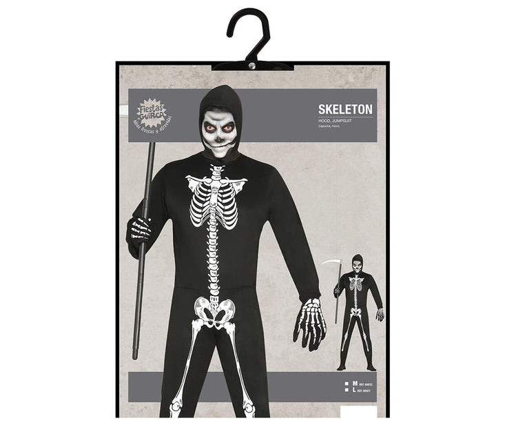 Costume di Halloween da scheletro