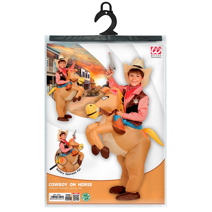 Costume da cavallo gonfiabile per bambino