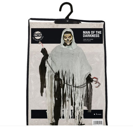 Costume da Fantasma Halloween Uomo Bianco L