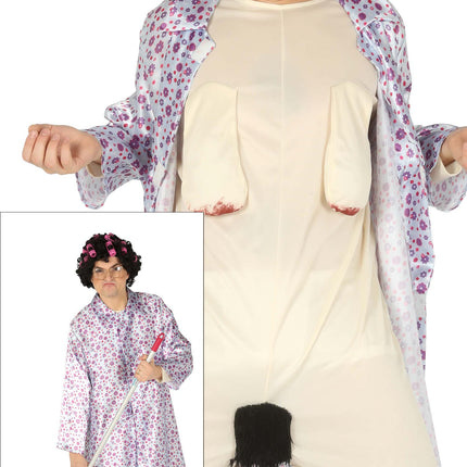 Costume da nonna uomo