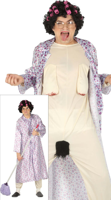 Costume da nonna uomo