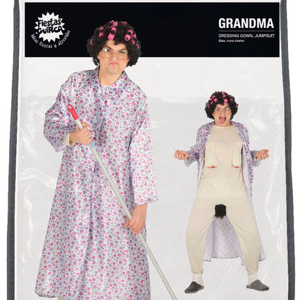 Costume da nonna uomo