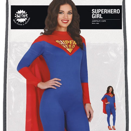 Costume da Supergirl Donna Blu