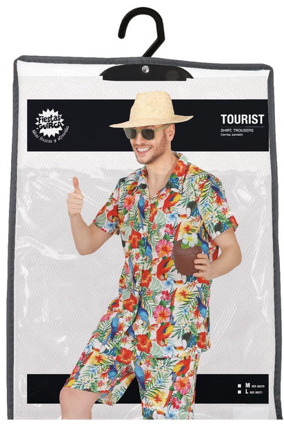 Costume Hawaii Uomo 2 pezzi