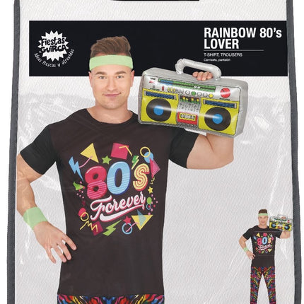 Costume Neon 80S Uomo