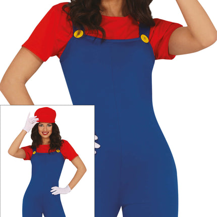 Costume da Super Mario per donna