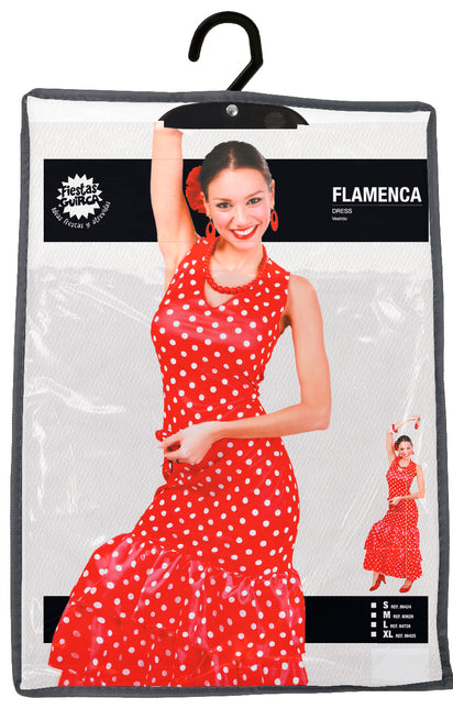 Abito Flamenco Spagnolo Rosso