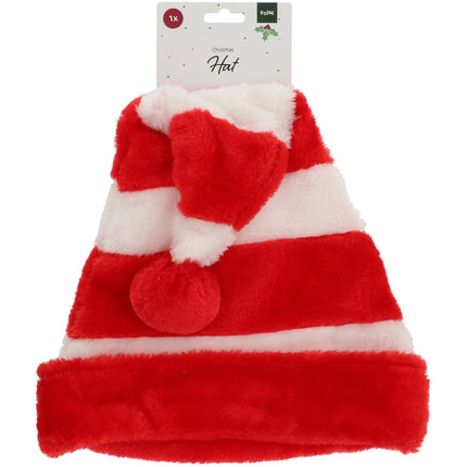 Cappello di Natale Bastoncino di zucchero Rosso Bianco