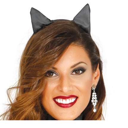 Costume da gatto da donna nero