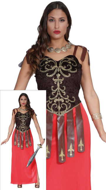 Costume da Gladiatore Donna Deluxe