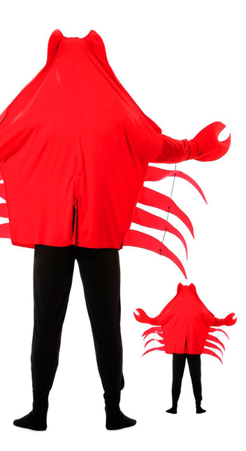 Costume da granchio rosso uomo