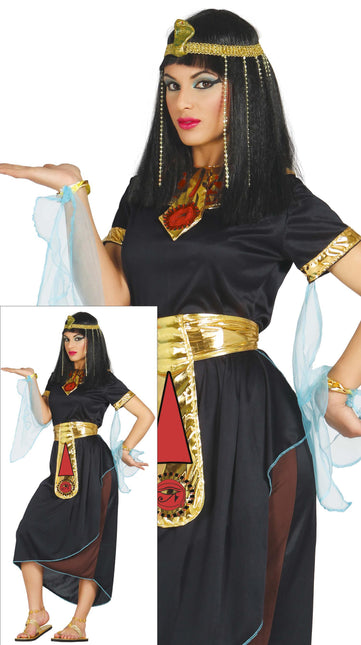 Costume Cleopatra Donna Oro Nero