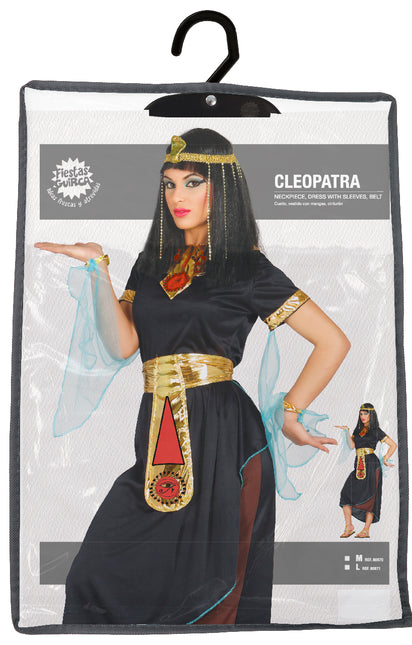 Costume Cleopatra Donna Oro Nero