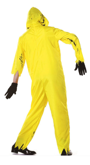 Costume Halloween da zombie uomo Radioactive L