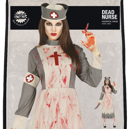 Costume di Halloween da donna infermiera Deluxe