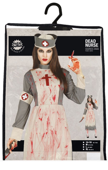 Costume di Halloween da donna infermiera Deluxe