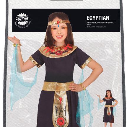 Costume da Cleopatra Ragazza Nera