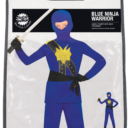 Costume da Ninja Bambino Blu