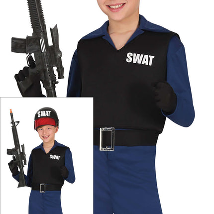 Costume da ragazzo Swat