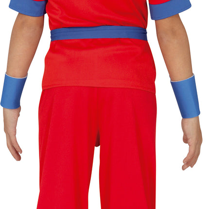 Costume da Goku Dragon Ball Z Bambino Rosso