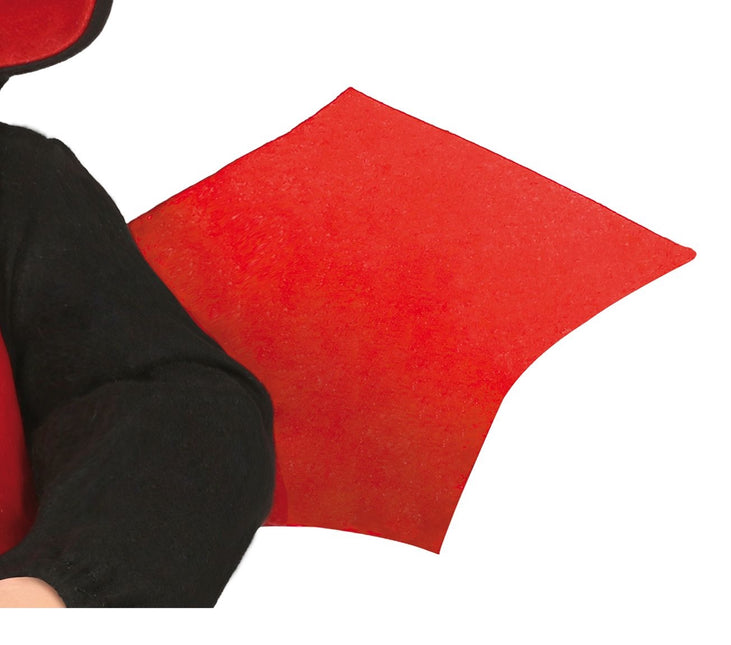 Costume da pipistrello per bambino rosso