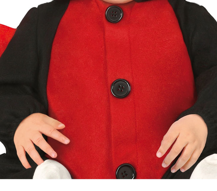 Costume da pipistrello per bambino rosso