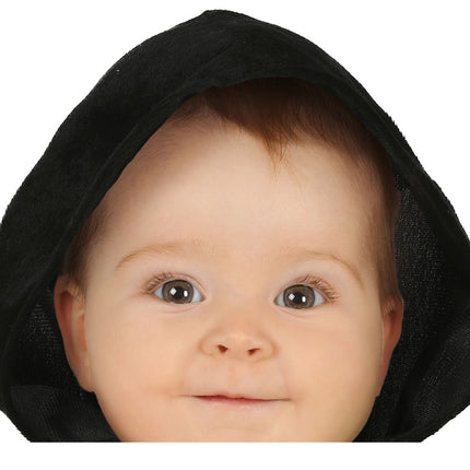 Costume di Halloween da scheletro per bambino in bianco e nero