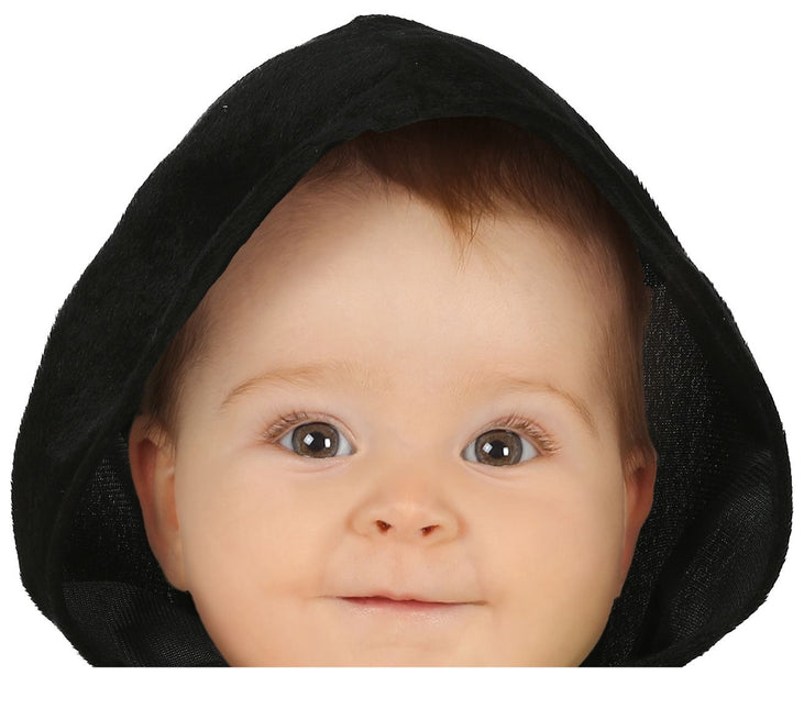 Costume di Halloween da scheletro per bambino in bianco e nero