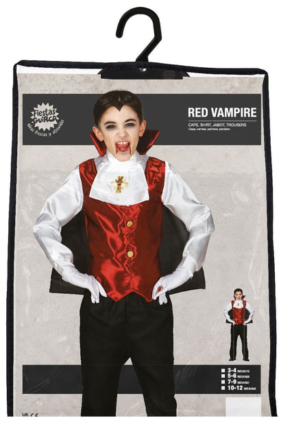 Costume di Halloween da Dracula per bambino