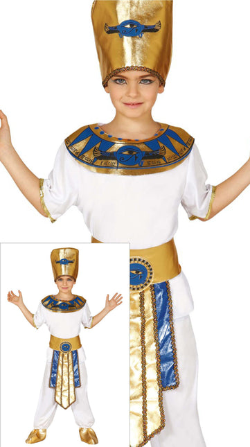 Costume da faraone bambino bianco