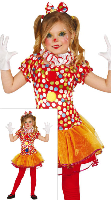 Costume da clown per ragazza