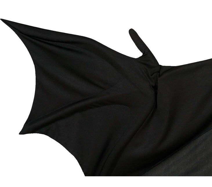 Costume da pipistrello per Halloween bambino nero 7/9 anni