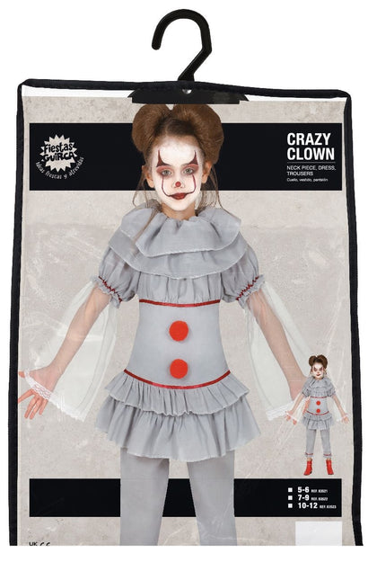 Costume di Halloween da clown assassino per bambino