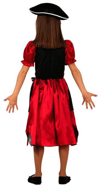 Costume da pirata bambino rosso