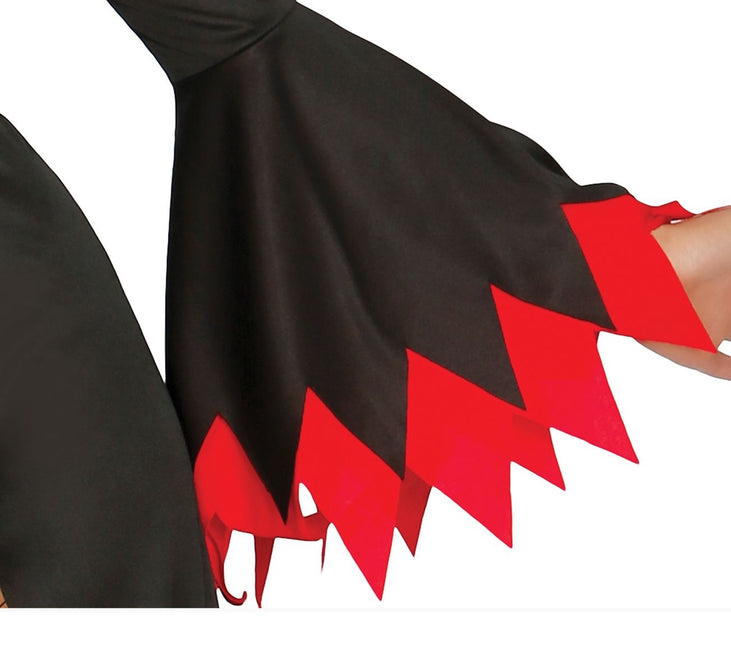 Costume Halloween Donna Strega Rosso