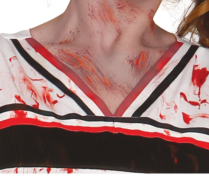 Costume di Halloween da zombie per donna Cheerleader