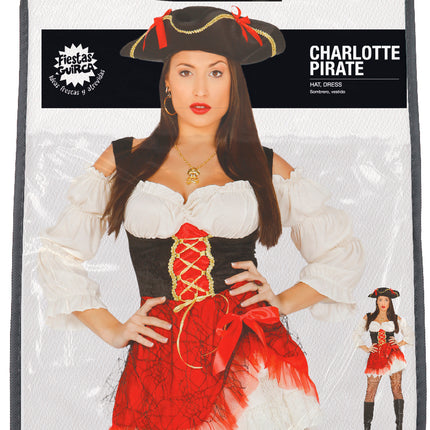 Piratesuit Donna Rosso