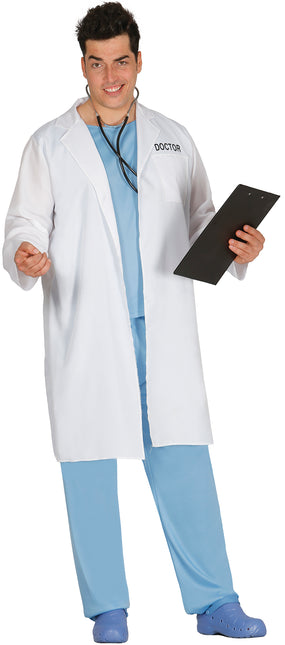 Costume da medico uomo bianco