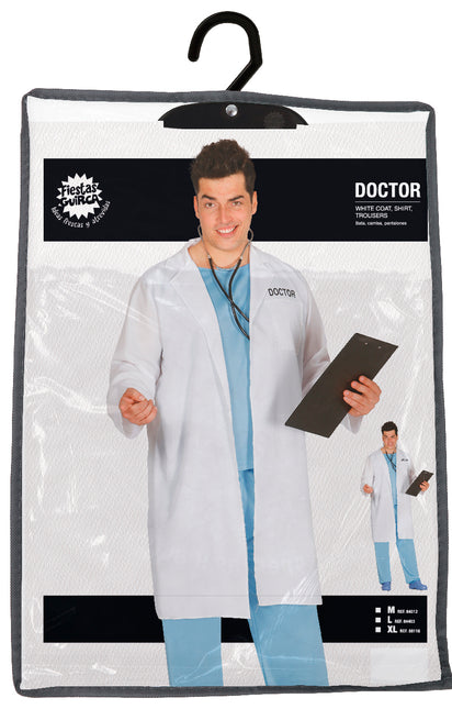 Costume da medico uomo bianco