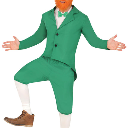 St. Costume di San Patrizio da gnomo verde per uomo