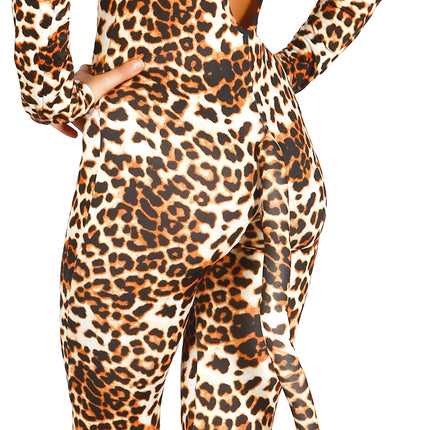 Tuta Second Skin Leopard Ladies