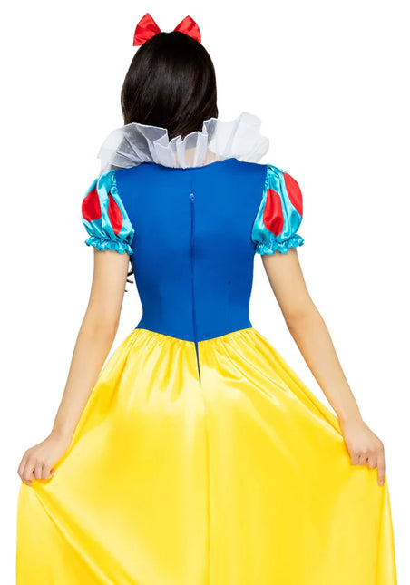 Snow White Dress Blue Yellow Ladies Leg Avenue