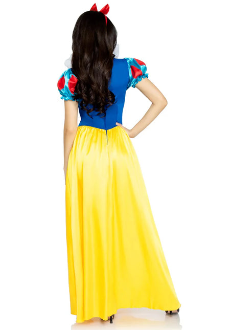 Snow White Dress Blue Yellow Ladies Leg Avenue