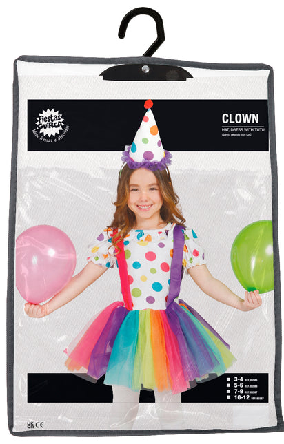 Vestito da clown bambino