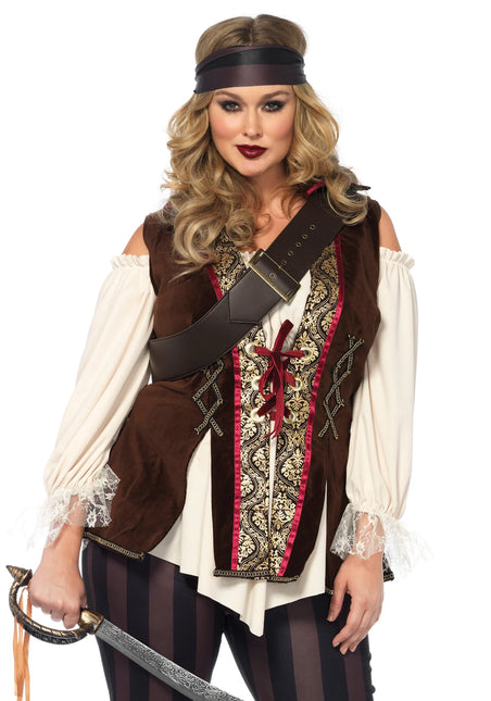 Costume da Capitano Donna Captain Blackheart Leg Avenue